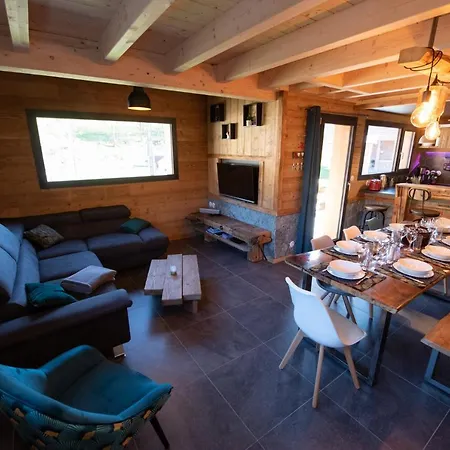 木屋 Tout Neuf - Chalet Paul Avec Sauna 拉布雷斯