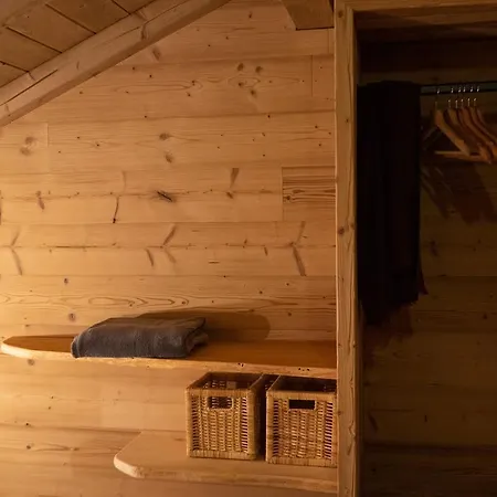 木屋 Tout Neuf - Chalet Paul Avec Sauna *